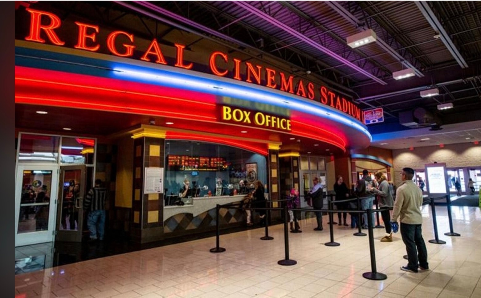 REGAL MOVIE THEATER
Salmon Run Mall (just up the street)