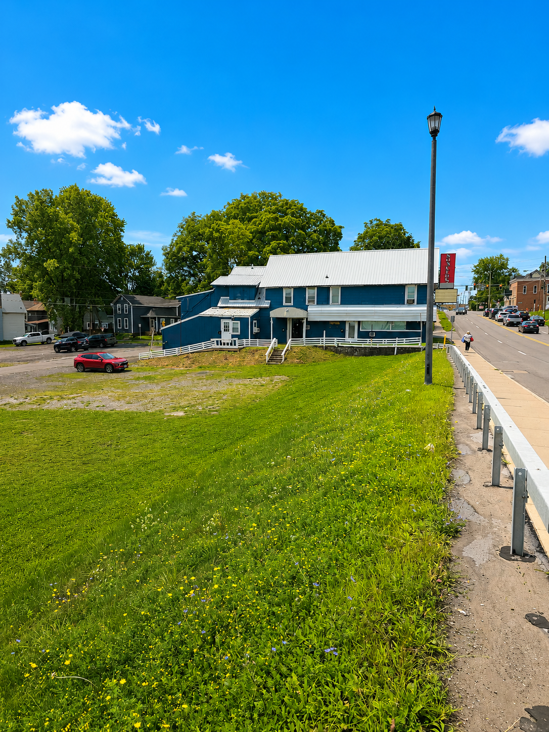 Parking lot view 2